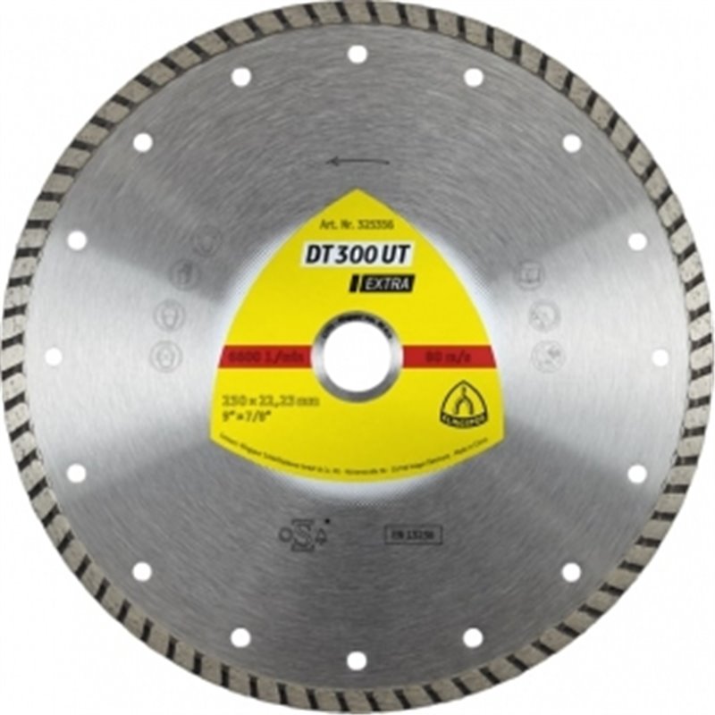 Алмазный отрезной круг (100х1,9х22,23) Klingspor DT 300 UT Extra (330625)
