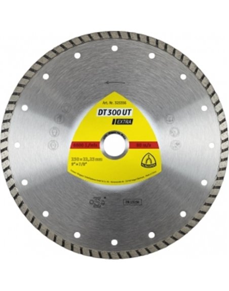 Алмазный отрезной круг (100х1,9х22,23) Klingspor DT 300 UT Extra (330625)