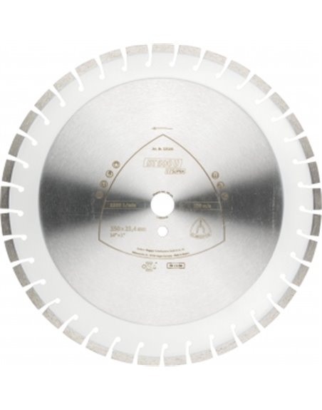 Алмазный отрезной круг (350х3х20) Klingspor DT 600 U Supra (325194)