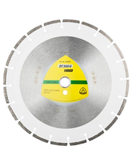 Алмазный отрезной круг (300х2,8х25,4) Klingspor DT 300 U Extra (325349)