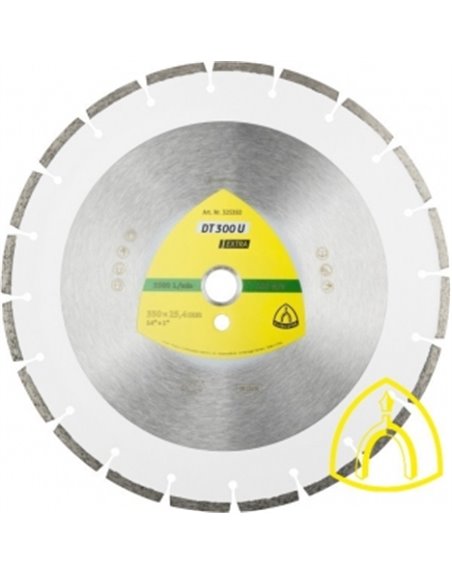Алмазный отрезной круг (350х2,8х25,4) Klingspor DT 300 U Extra (325350)