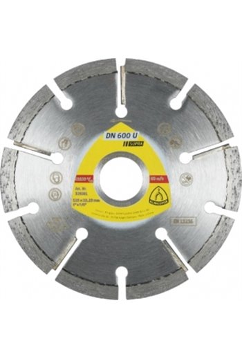 Алмазный отрезной круг (125х8х22,23) Klingspor DN 600 U Supra (330662)