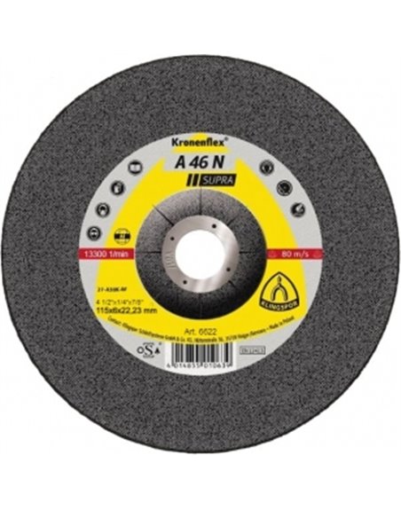 Зачистной круг (115х6х22,23) Klingspor A 46 N SUPRA (6622)