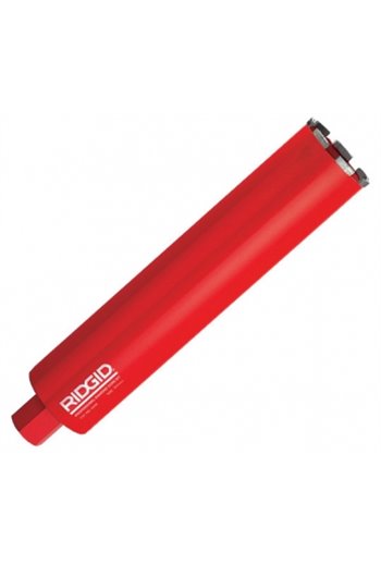 Коронка алмазная 1/2" (40х350 мм) мокрого бурения RIDGID DIAMOND BIT 40 (42366)
