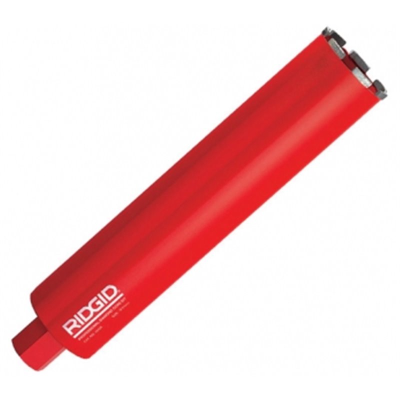 Коронка алмазная 1/2" (40х350 мм) мокрого бурения RIDGID DIAMOND BIT 40 (42366)