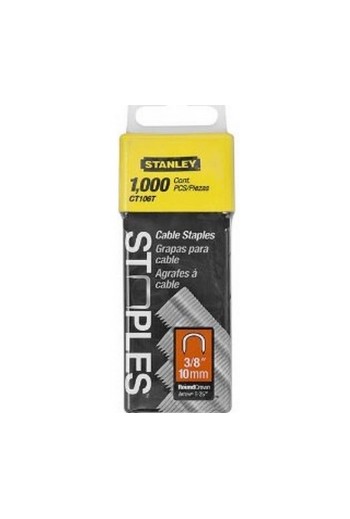 Скобы для степлера STANLEY CABLE,тип 7, 11мм