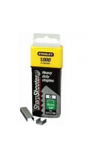 Скобы STANLEY для степлера ручного Light Duty тип А, 10мм