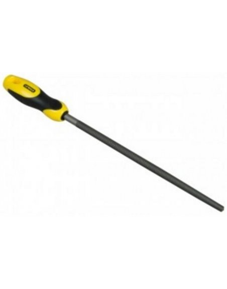 Напильник круглый STANLEY с ручкой, d4мм,  L200мм.