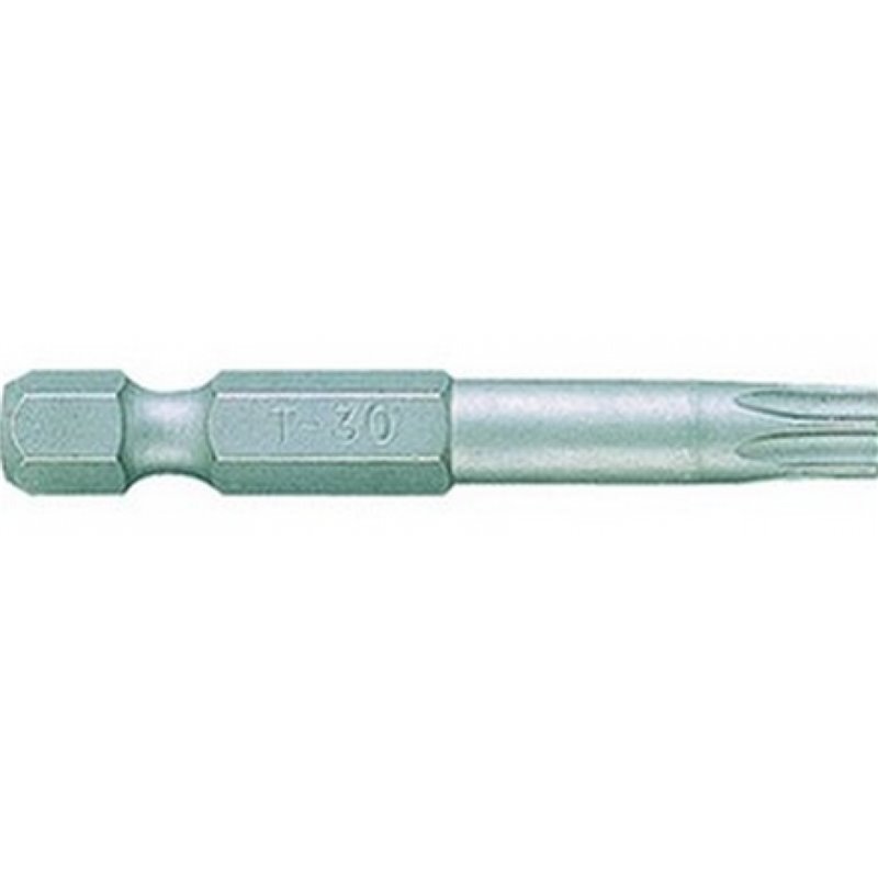 Бита торцевая усиленая Torx 1/4" Т8х70 мм KING TONY (717008T)