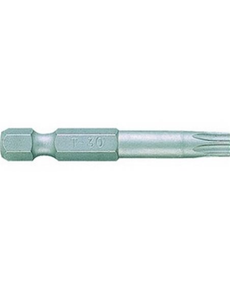 Бита торцевая усиленая Torx 1/4" Т8х70 мм KING TONY (717008T)