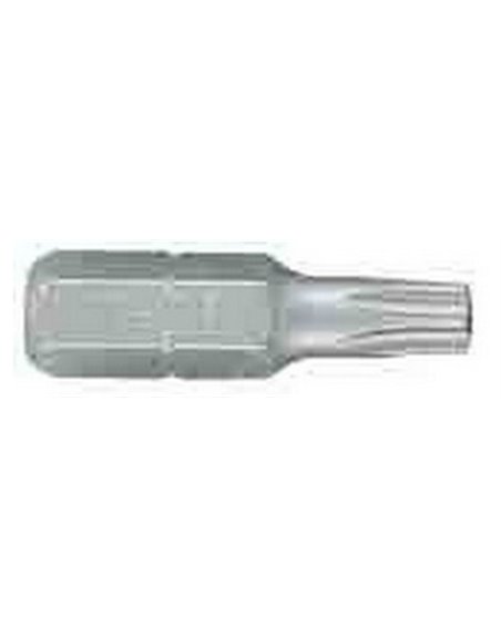 Бита торцевая с отверстием 1/4" TORX T10х25 мм KING TONY (102510U)