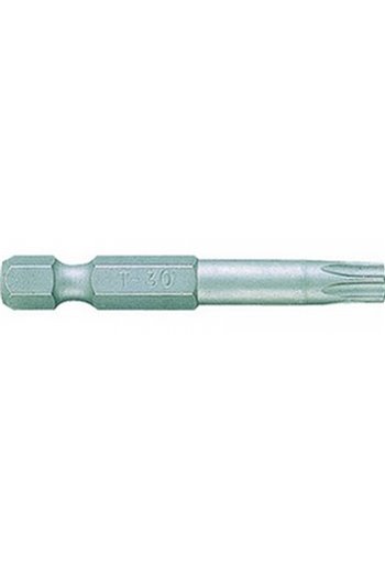 Бита торцевая усиленая Torx 1/4" Т25х70 мм KING TONY (717025T)