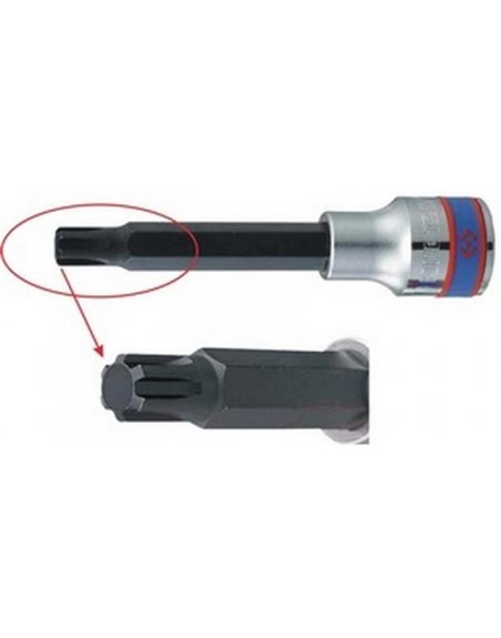 Бита в головке RIBE 1/2" М12х100 мм KING TONY (404912)