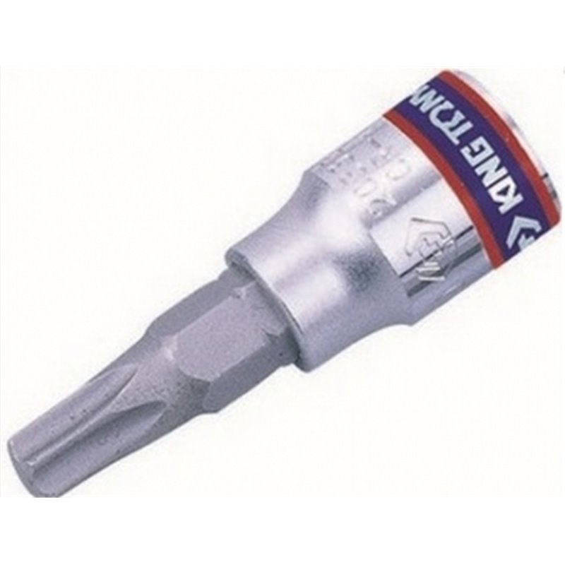 Бита в головке TORX 1/4" T27х37 мм KING TONY (203327)