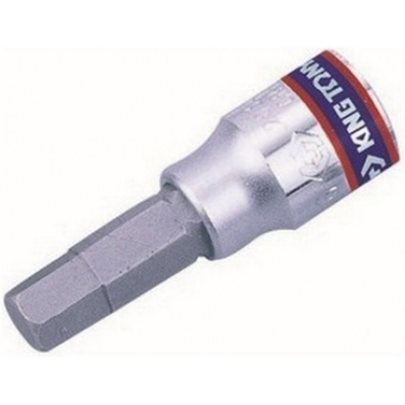 Бита в головке HEX 1/4" DR H5x37 мм KING TONY (203505)