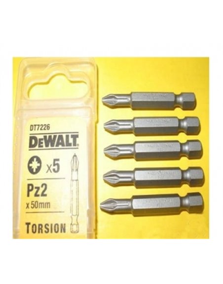 Набор торсионных бит DeWalt DT7227 (5 шт)