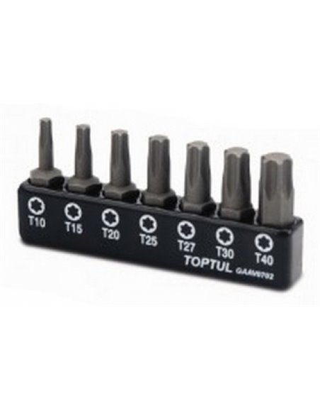 Набор бит (Torx: T10-T40) TOPTUL GAAV0702