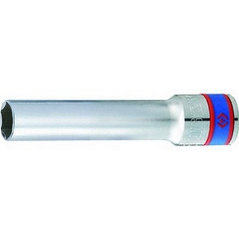 1/2"DR.DEEP SOCKET 10mm 6PT CHROME 120mmL KING TONY (425510M)