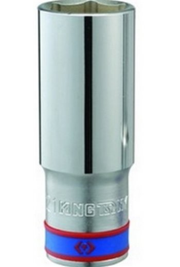 3/4"DR.DEEP SOCKET 19mm 6PT CHROME KING TONY (623519M)