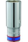 3/4"DR.DEEP SOCKET 19mm 6PT CHROME KING TONY (623519M)