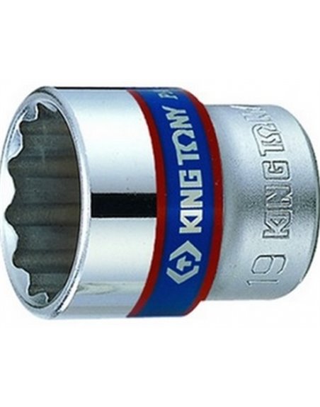 Головка 3/8" 12гранн. 22мм KING TONY (333022M)