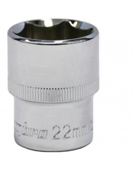 Головка торцевая 1/2DR 22 мм OMBRA 112022