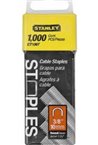 Скобы для степлера STANLEY CABLE,тип 7, 10мм