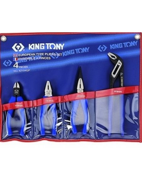 Комплект инструмента 4пр. KING TONY (42104GP01)