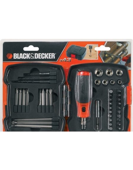 Набор инструментов BLACK&DECKER A7175 (43 предм.)