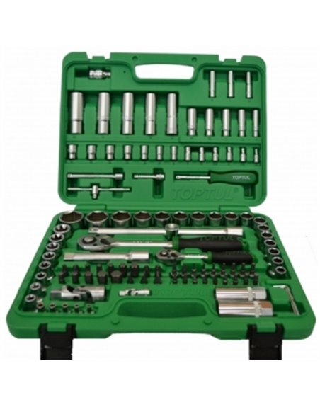 Набір інструментів 1/4&1/2 108ед. (6-гр.) нова коробка TOPTUL GCAI108R