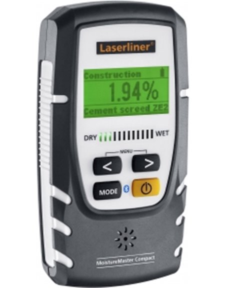 Влагомер c Bluetooth LASERLINER MoistureMaster Compact Plus (082.334A)