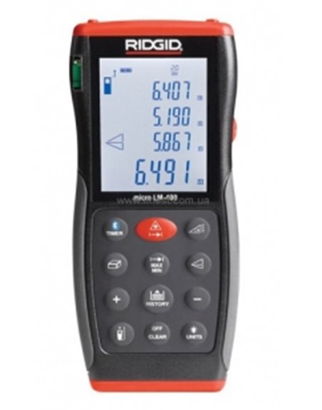 Розширений лазерний дальномер RIDGID mikro LM-400