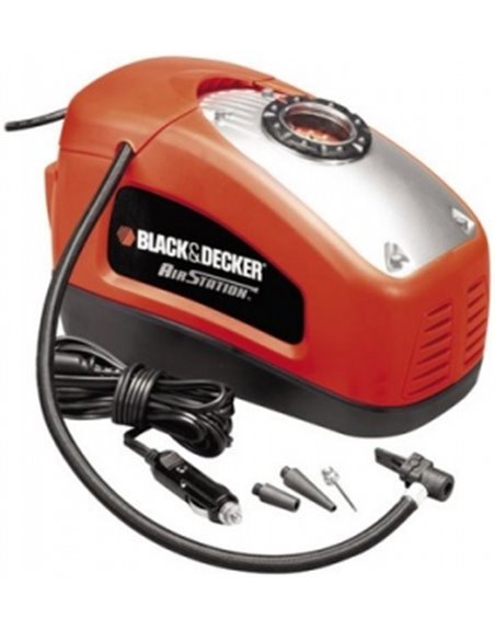 Компрессор автомобильный BLACK+DECKER ASI300
