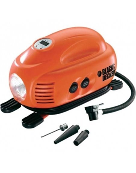 Автомобильный компрессор (автокомпрессор) BLACK+DECKER ASI 200