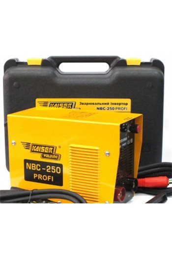 СВАРОЧНЫЙ ИНВЕРТОР KAISER NBC-250L PROFI, в чемодане