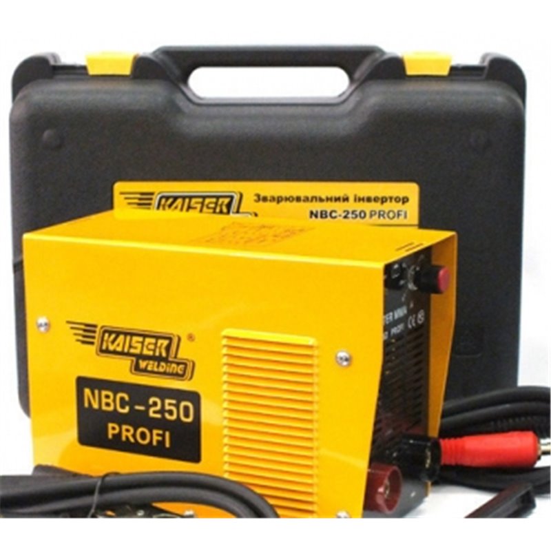 СВАРОЧНЫЙ ИНВЕРТОР KAISER NBC-250L PROFI, в чемодане