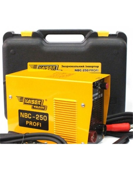 СВАРОЧНЫЙ ИНВЕРТОР KAISER NBC-250L PROFI, в чемодане