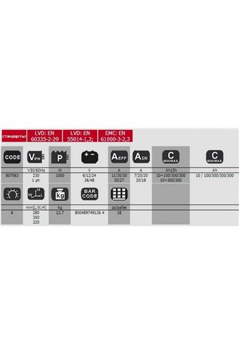 Зарядное устройство для автомобильного аккумулятора Telwin COMPUTER 48/2 PROF