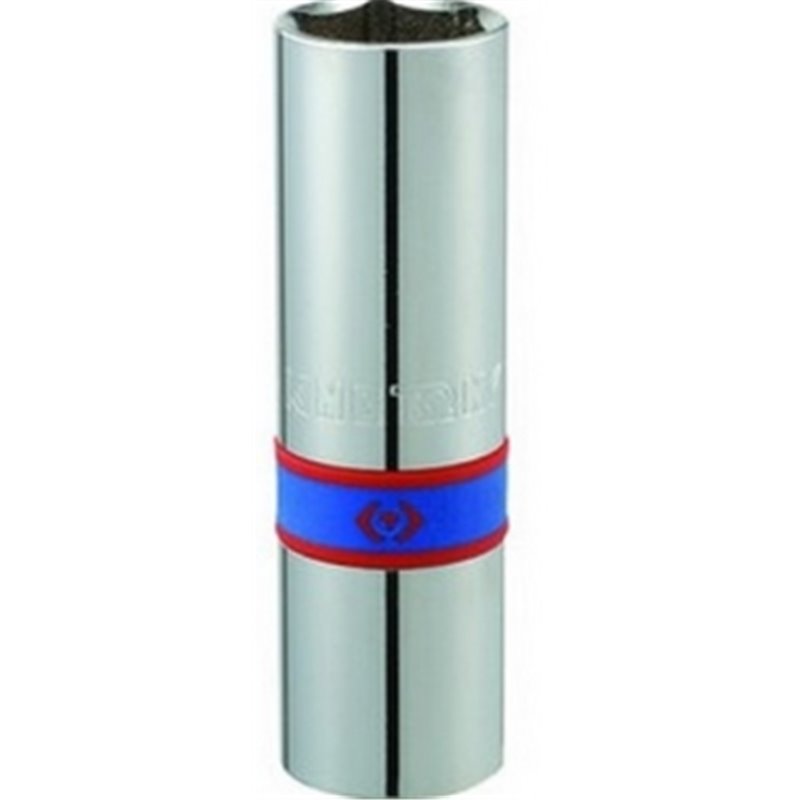 Головка свечная 1/2" 16мм 6гр. с резин. KING TONY (463516R)
