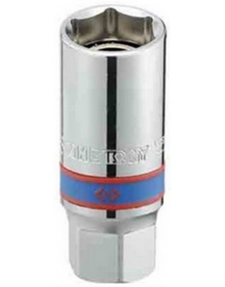 Головка свечная 1/2" 21мм 6гр. с магнитом KING TONY (466521)