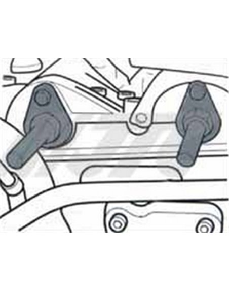 Набор фиксаторов VW 1.2L 6V/12V JTC 4769