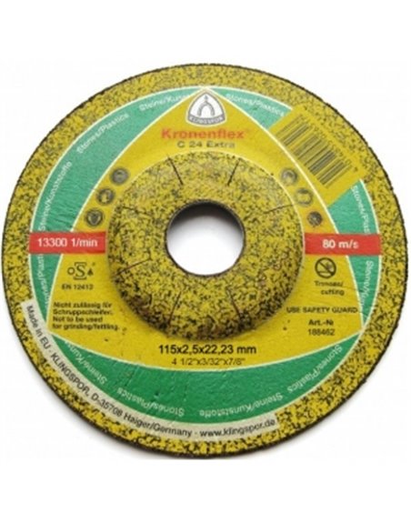Отрезной круг (115х2,5х22,23) Klingspor C 24 Extra (188462)