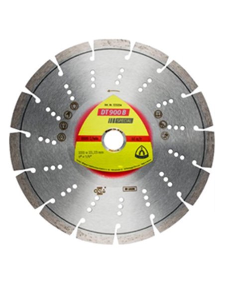 Алмазный отрезной круг (230х2,6х22,23) Klingspor DT 900 B Special (325034)