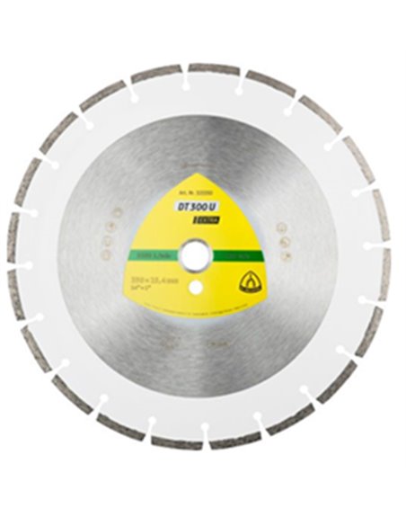 Алмазный отрезной круг (300х2,8х20) Klingspor DT 300 U Extra (326831)
