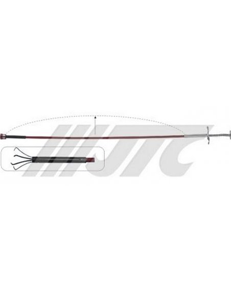 Экстрактор в боудене цанговый с магнитом JTC 5058