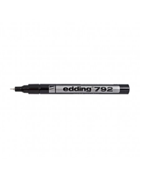 Маркер лаковый 0,8 мм (черный) Edding Paint 792 (e-792/01)
