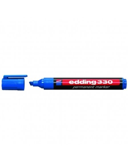 Маркер перманентний 1-5 мм (синій) Edding Permanent 330 (e-330/03)