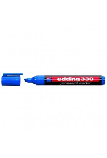 Маркер перманентний 1-5 мм (синій) Edding Permanent 330 (e-330/03)