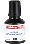 Черніла для заправки маркерів (чорні) Edding Permanent T 25 (e-t25/01)