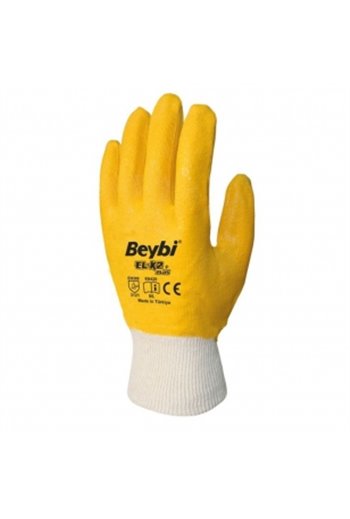 Перчатки рабочие с нитрилом Beybi ELK2-plus (Kn2+)
